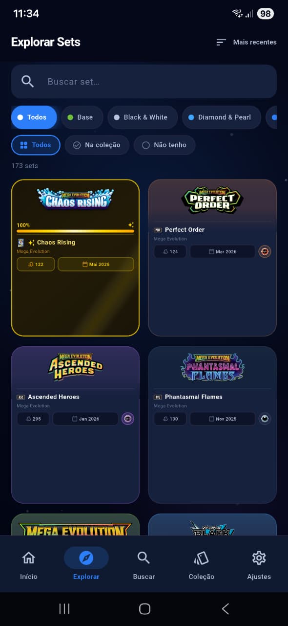 Explorar sets